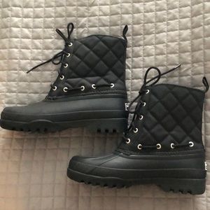 Sperry duck boots- never worn